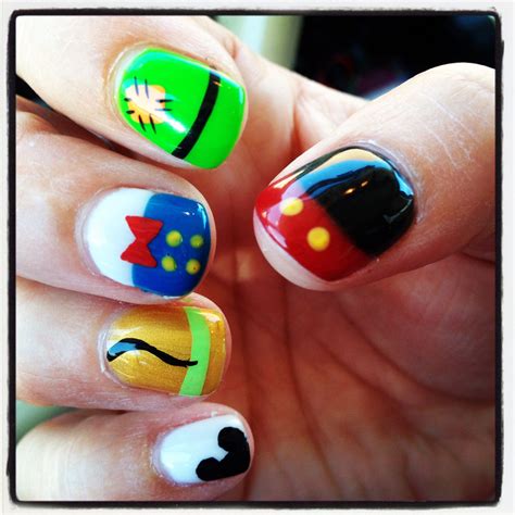 Disney Character Nail Designs