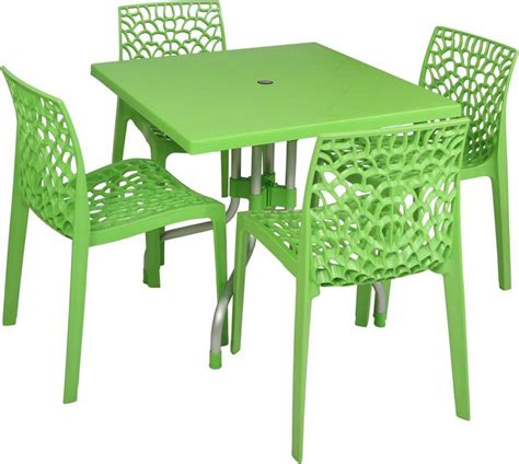 Supreme Parrot Green Plastic Table & Chair Set Price in India - Buy ...