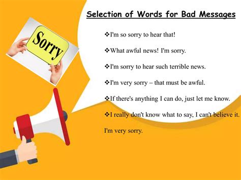 Good & Bad Messages | PDF