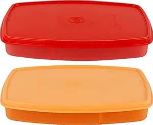 Buy Tupperware Lunch box 2 Containers Lunch Box (340 ml) Online at Low ...