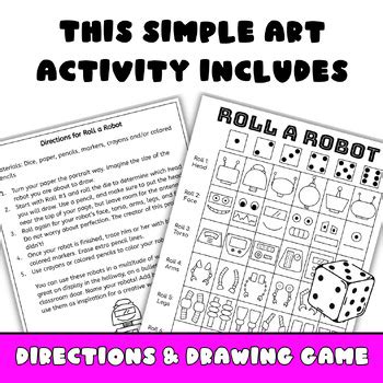 Robot Drawing Task Worksheet 的图像结果