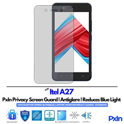 Privacy Screen Guard for Itel A27 Mobile | No.1