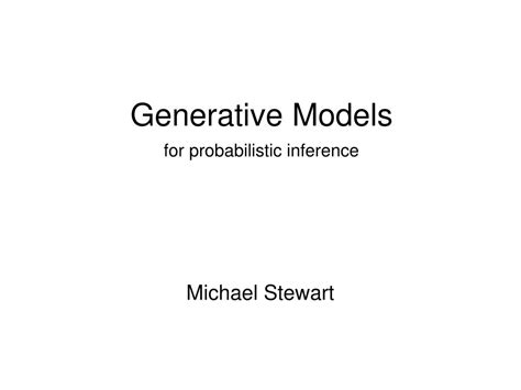Generative Statistical Model 的图像结果