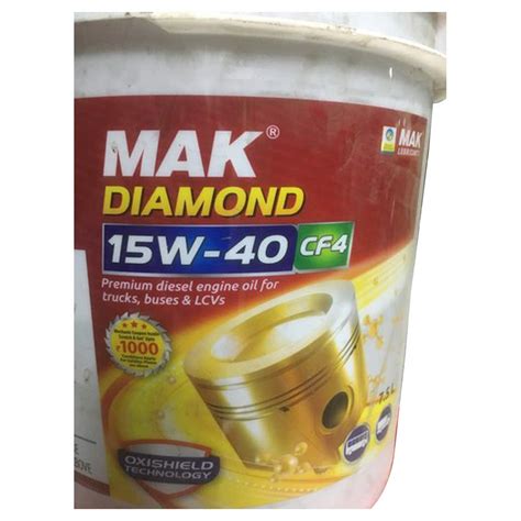 MAK Lubricants Diamond 15w40 CF4 Premium Diesel Engine Oil for Trucks ...