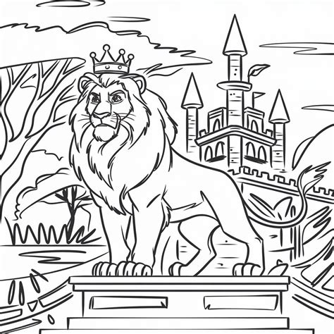Awesome Lion King coloring page - Download, Print or Color Online for Free