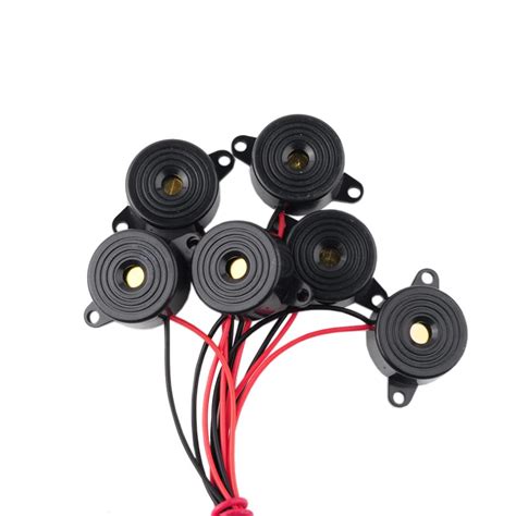 Buy Stemedu 6PCS Active Buzzer SFM-20B Electric Piezo Alarm Ringer DC3 ...
