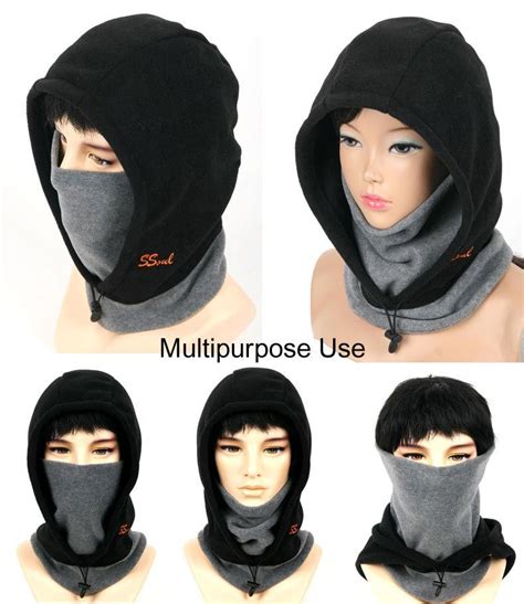 Image result for Fleece Face Mask Pattern