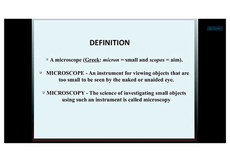 Microscopy under life sciences - B.tech - Studocu