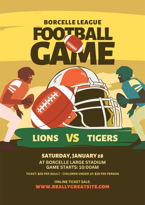 Football Poster Ideas For Brother at Jesse Lombard blog