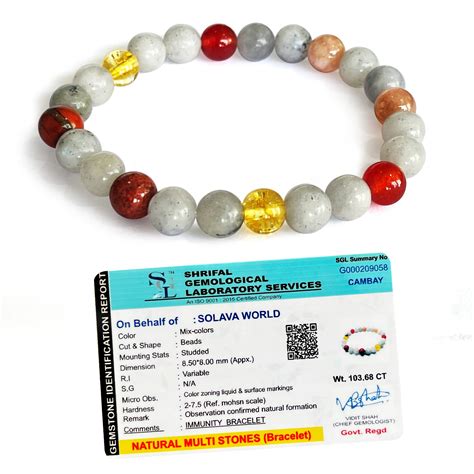 Buy Original Immunity Booster Bracelet with Certificate – SOLAVA WORLD