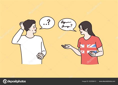 La gente habla diferente idioma no puede entender Vector de stock por ...