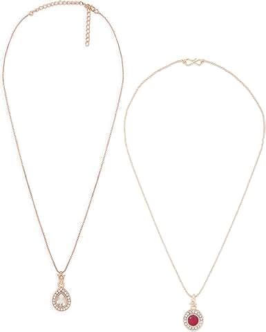 Amazon.in: Rose Gold - Women's Jewelry Sets / Women's Jewellery: Jewellery