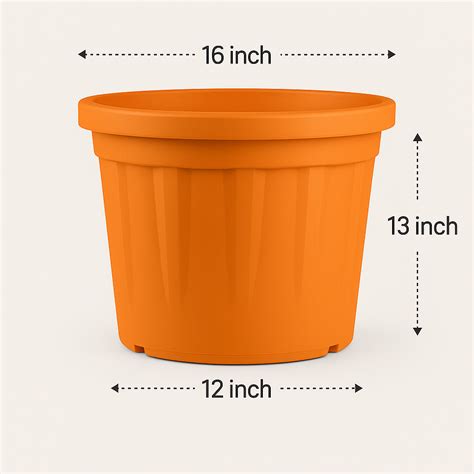 Buy blossom pot 16" (Pack of 5) online at best price