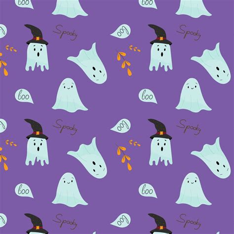 Halloween seamless pattern vector illustration 32041863 Vector Art at ...