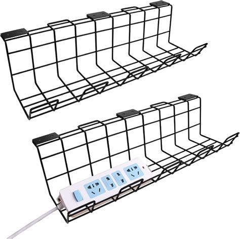 Buy Cable Tray, Wire Organization, No Drilling Required, Stick Type ...