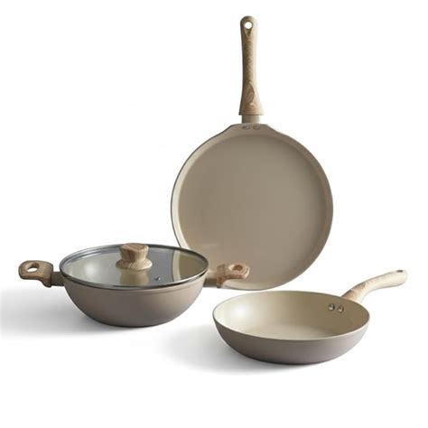 Buy Lifelong 3 Piece Forged Cookware Set With Common Lid |2.2L Kadhai ...