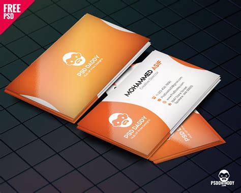 Free Business Card Printing Template 的图像结果