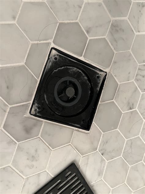 Question. Shower drain draining very slowly : r/Plumbing