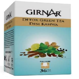 Girnar Detox Green Tea Desi Kahwa (36 Tea Bags) • Benir e-Store Solutions