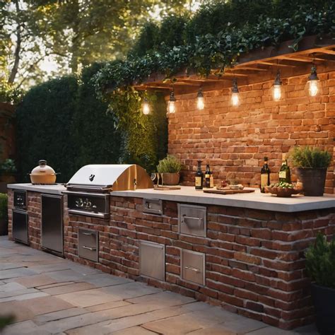 Step-by-Step Guide to Constructing a Brick Outdoor Kitchen