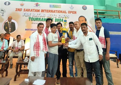 Madhesh Kumar S dominates 2nd Sakatam Blitz Rating Open 2024 ...