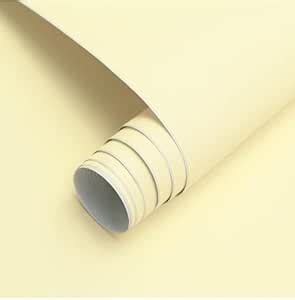 WALL 2 WALL Beige Solid Colour Peel and Stick Wallpaper Easy to Stick ...