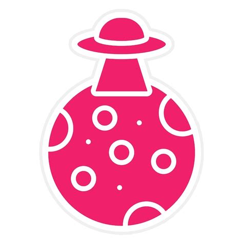 Vector design space invasion icon style | Premium Vector