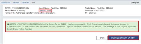 GSTR-5A