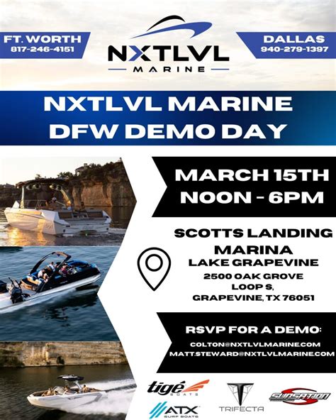 2026 Dallas Boat Show - NXTLVL Marine