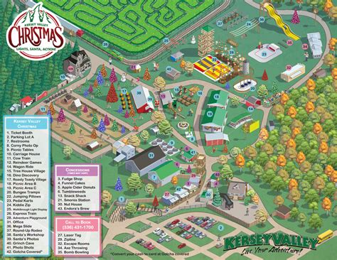 Farm Map - Kersey Valley Christmas