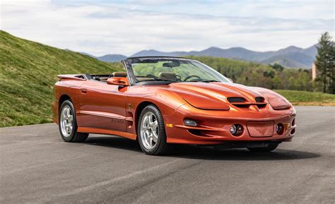 2002 Pontiac Trans Am WS6 Convertible at Indy 2023 as W70.1 - Mecum Auctions