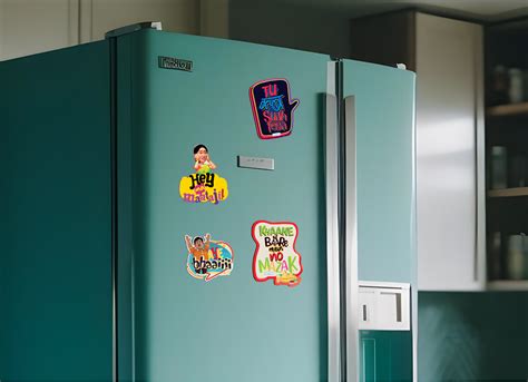 MDF Fridge Magnet