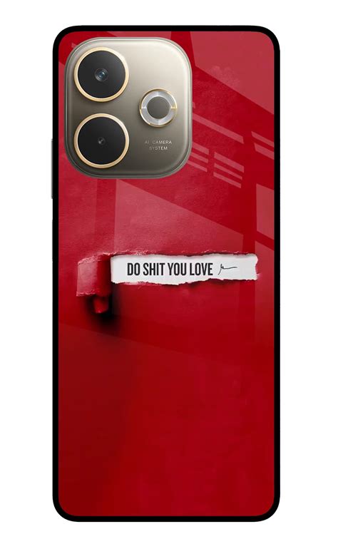 Buy Now Do Shit You Love Glass Case for Oppo A5 Pro 5G Online | Casekaro