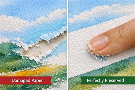 How To Remove Masking Fluid Without Tearing Watercolor Paper