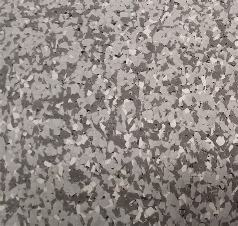 95% Radiant Silver Rolled Rubber Flooring