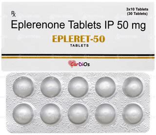 Epleret 50 Tablet 10 - Uses, Side Effects, Dosage, Price | Truemeds