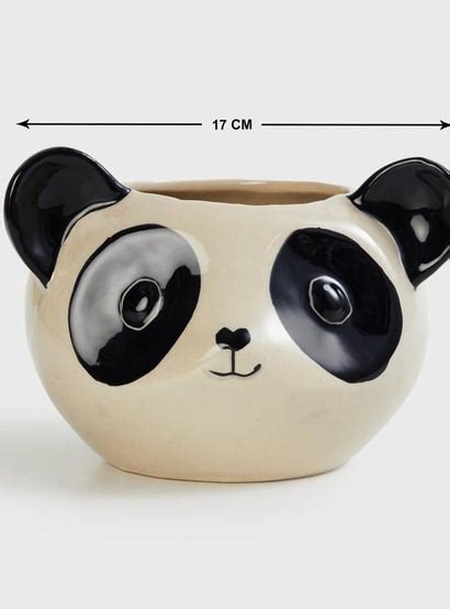 Buy Malta Ceramic Panda Planter from Home Centre at just INR 499.0