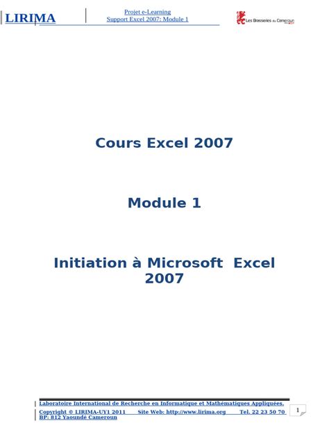 Image result for Basic Excel Module