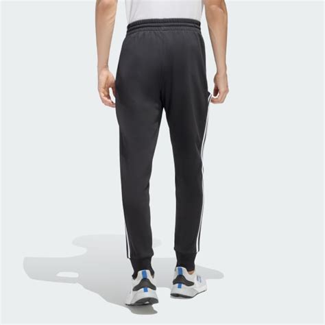 adidas 3-Stripes French Terry Pants - Black | adidas India