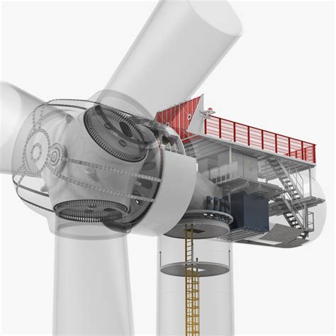 Wind Turbine Inside 3D model | 3D Molier International