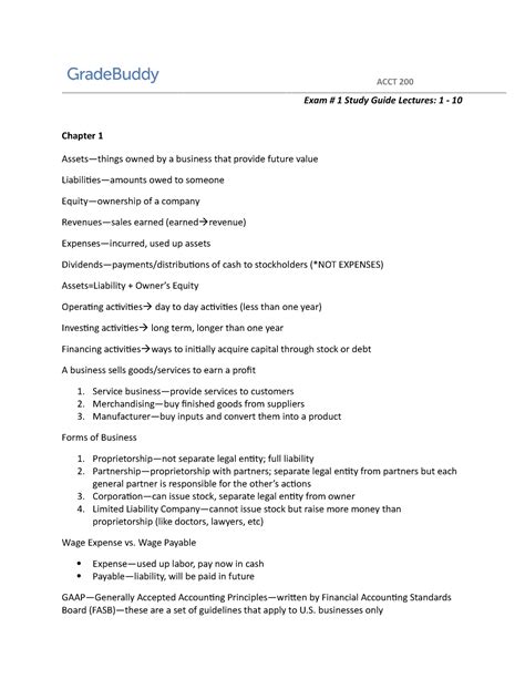 Accounting Study Guide 的图像结果