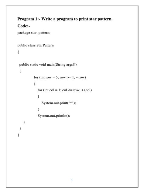 Image result for C Program to Print Star Pattern