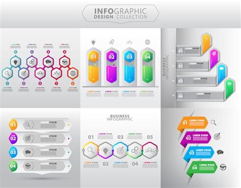 Geometry infographic template | Premium Vector
