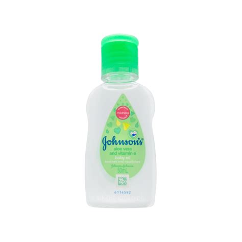 JOHNSON'S Baby Oil Aloe Vera 50ml price in the Philippines | MedsGo ...