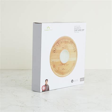 Buy Mendo Bamboo Chip and Dip Plate - 32cm from Home Centre at just INR ...