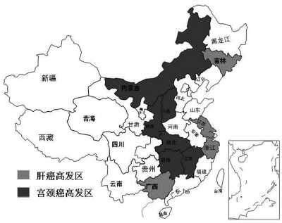 新版中国癌症地图发布 图解各种癌症及高发省份 - China.org.cn