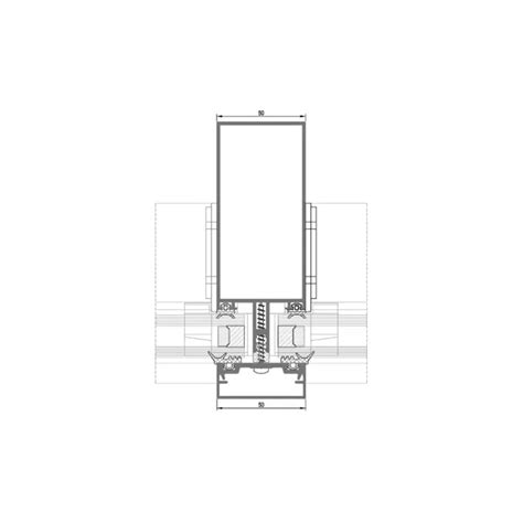 BIM objects - Free download! ASAŞ Curtain Wall RT50 | BIMobject