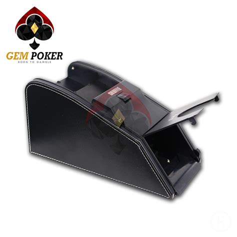 DELUXE 2in1 CARD SHUFFLER & DEALER SHOE I gempoker.vn