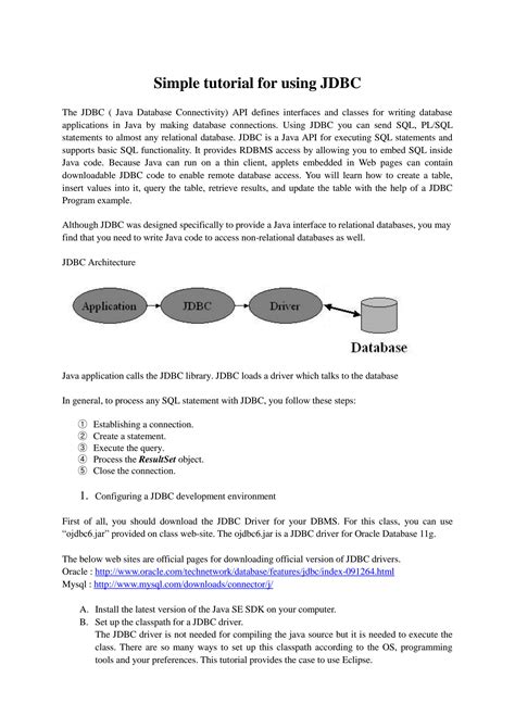 Image result for JDBC Java Code Tutorial