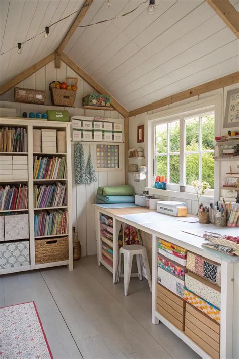 17+ Charming She Shed Ideas for Your Backyard Retreat | Shed interior ...